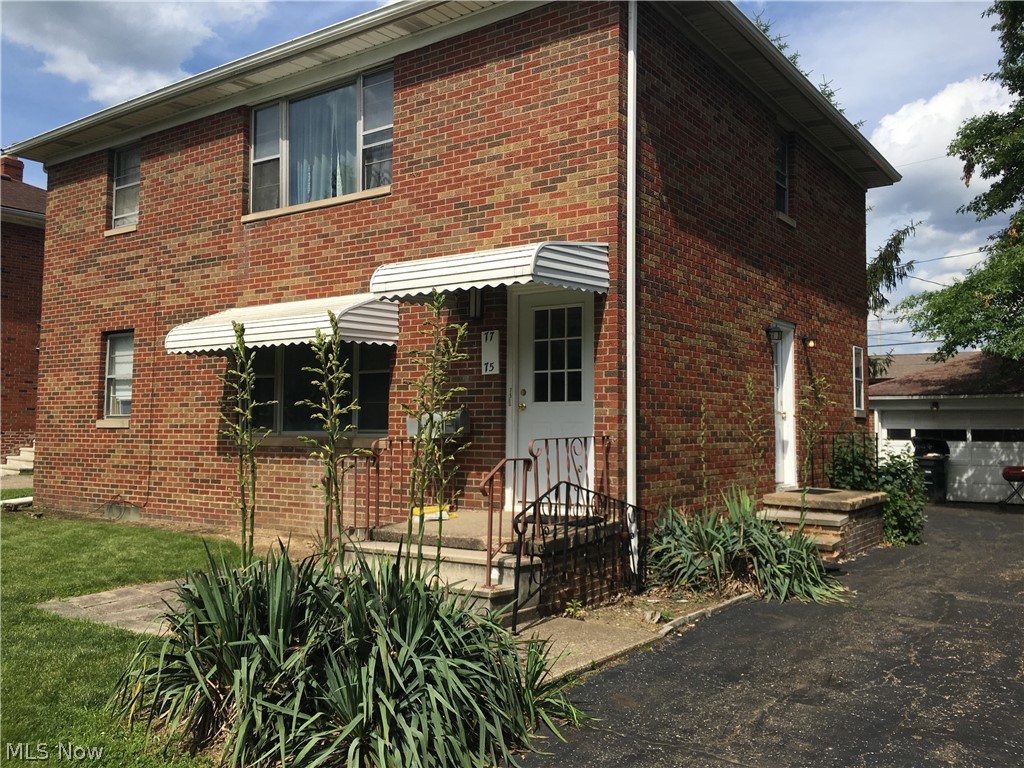 Great investment property in ideal location. Brick two unit with brand new roof available for purchase. Up and down unit with common basement, each unit has its own furnace and hot water tank, each resident has their own washer dryer hook up. Shared garage available for residents. Lower unit has larger semi updated kitchen. Both units have hardwood floor throughout. Currently 100% occupied and professionally managed. Property gross income is over 1300 monthly.