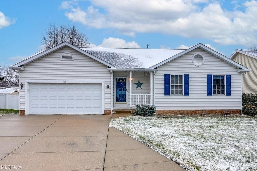 Welcome Home to this Beautiful Ranch on A Quiet cul de sac located near beautiful parks, scenic riverfront, and a vibrant downtown area. This well maintained home is being sold by the original owner and has everything you want! The floor plan is open and spacious with vaulted ceilings! Nice Back deck to hang out on in the warmer months.  Two-car garage with attic storage. The full basement can be completed to double the Sq Footage Of The Home. Home Is Centrally Located To Shopping/Restaurants, Parks, And Golf!