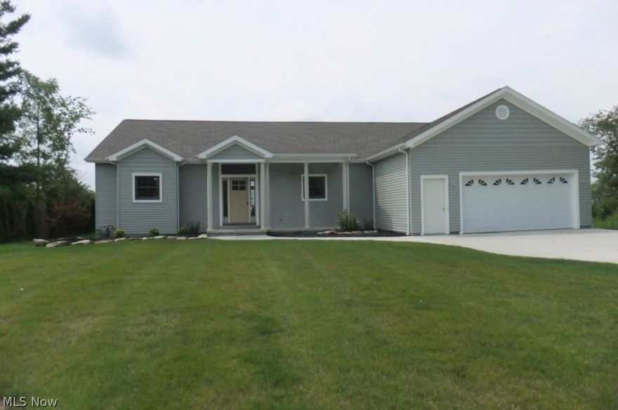 Lake Front with 100 foot frontage! This newly built 2,200+ SF home with walk out basement (additional 2200+ SF) Designed by JR Architect is constructed with Exterior Fiber Cement Board and culture stone, 30-year architectural shingles, Andersen Windows (high performance Low E4 Glass), pre-engineer wood trusses 24” OC, R-45 Insulation attic, 9-foot ceilings, 2x6 wood-framing with R-19 insulation, 12” floor joist with R-30 insulation, superior wall pre-cast system (basement), Roof design load (20lb PSF Dead Load, 30lb Snow Load – Total 50lb PSF). Lake Milton's reservoir offering the best in water-related recreation. Boating, swimming and fishing are popular.