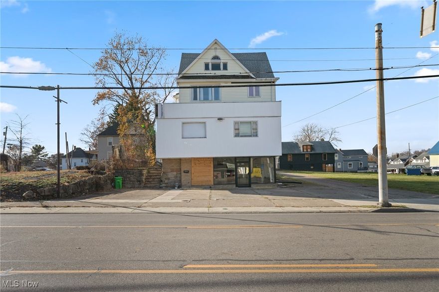 Step into a building with over 4,000 square feet of possibilities, this multi-use property delivers two spacious apartments, a full commercial storefront, and an oversized 1,800-square-foot garage that can handle everything from inventory to indoor projects.

The upstairs apartment is already occupied for immediate income, while the second unit is the kind of value-add opportunity investors love — perfect for adding equity with updates. The commercial storefront is currently rented as well, giving you built-in cash flow from day one.

Positioned in a high-visibility corridor near Mount Union University and surrounded by local amenities, this is the kind of location that keeps foot traffic steady and rental demand strong. Add in a generous parking lot and flexible zoning, and you’ve got a property that works just as hard as you do.

Whether you're expanding your portfolio, launching a new venture, or looking for a live-work setup that checks every box, this building offers the square footage, versatility, and location to bring your plans to life.