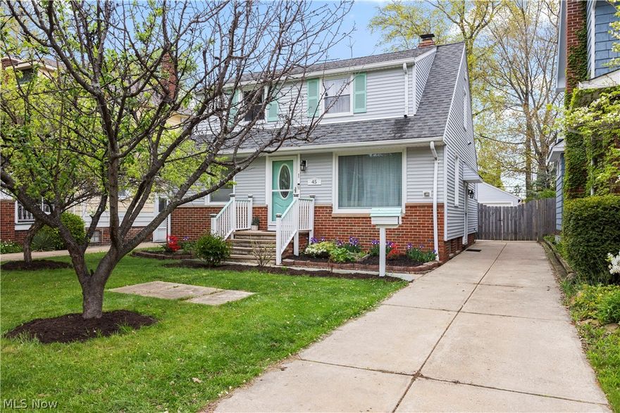 This is THE ONE! A stunning Cape Cod nestled in the highly sought-after Shore Haven Club Community, North of Lakeshore Boulevard— and only six homes from Lake Erie! This beautifully maintained home offers two bedrooms on the main floor, a spacious upper level with generous storage,  a HUGE, partially-finished basement (which could be used as a fourth bedroom),not to mention a beautifully remodeled full bath, as well as a gorgeous light-filled addition to the kitchen featuring a brick fireplace!!
The heart of the home shines with a completely gutted and remodeled kitchen boasting abundant cabinetry, modern appliances — all staying — and thoughtful pantry additions. Major updates throughout give you true peace of mind: newer roof and siding, upgraded bathrooms, refreshed landscaping, and a newer garage door — all completed within the last ten years. A two-car detached garage and dead-end street setting complete this incredible package. 
The lifestyle here is unmatched. For an optional $65/year, you can enjoy exclusive access to a private beach club, a charming neighborhood park, pavilion, and playground. Whether you're seeking a year-round residence or a serene lakeside retreat — this one has it all.