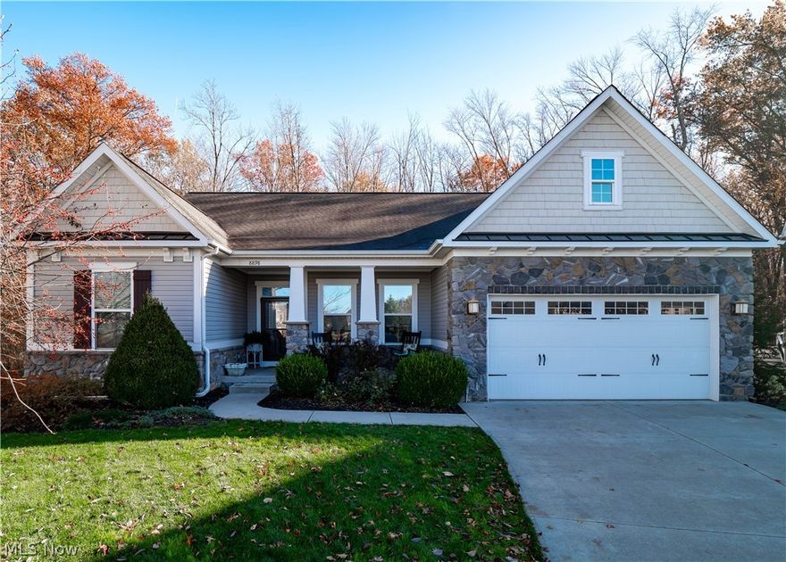 OPEN HOUSE: Sat, 3/28 from 12pm to 2pm! Tucked away at the end of a quiet cul-de-sac on a beautiful wooded homesite, this stunning ranch home offers the perfect blend of privacy, comfort, and style. From the moment you step inside, you’re greeted with a true “wow” factor — a dramatic wall of windows that fills the home with natural light while showcasing serene views of the surrounding trees. The inviting layout features spacious living areas and a finished walkout basement, providing plenty of room to relax, entertain, or host guests. Enjoy peaceful mornings on the charming front porch and unwind in the backyard where a deck and paver patio create the ideal space for outdoor gatherings, grilling, or simply enjoying the tranquil setting. The home also features an upgraded exterior that adds curb appeal, along with thoughtful updates inside including fresh interior paint and a brand-new furnace for added comfort and peace of mind.
If you’ve been looking for a home that offers privacy, natural beauty, and flexible living space — all in a picturesque setting — this one is a must-see.