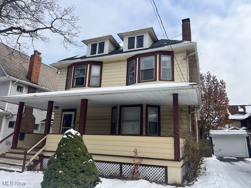 Attention Investors!
Opportunity awaits with this 4-bedroom, 2-bath home in Lakewood, Ohio. Featuring a 1-car detached garage and a fully fenced backyard, this property is ready for your vision. Bring your ideas, build sweat equity, or renovate and resell for the next owner. With strong upside potential in a desirable location, this could be a great addition to your investment portfolio. Don’t miss out—schedule your showing today.