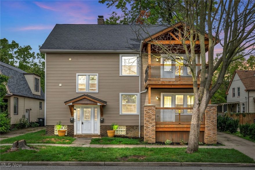 Amazing opportunity to own this incredibly well-maintained and cared for duplex in the desirable city of Lakewood, which is conveniently located within walking distance to Birdtown bars and restaurants, quick access to public transit, I-90, Edgewater park, and tons of other local restaurants, shopping, and attractions. This duplex features front and back decks, a courtyard and fully fenced in backyard with exclusive access for the downstairs unit, beautiful hardwood flooring throughout, and separate washer and dryer in the lower level for each unit. This home has a newer roof, furnace, central AC, hot water tanks, and kitchen appliances. Since purchasing the home, the current sellers have finished the attic to create an additional 624 in living space and a third bedroom for the second unit. INCLUDED are all kitchen appliances and 2 sets of the washer/dryers. This duplex is ideal for an owner occupant as the first floor unit is rented at $1,550 per month and the second unit is currently vacant.  Perfect to add to your investment portfolio, this property is a must see! Schedule your private your today.