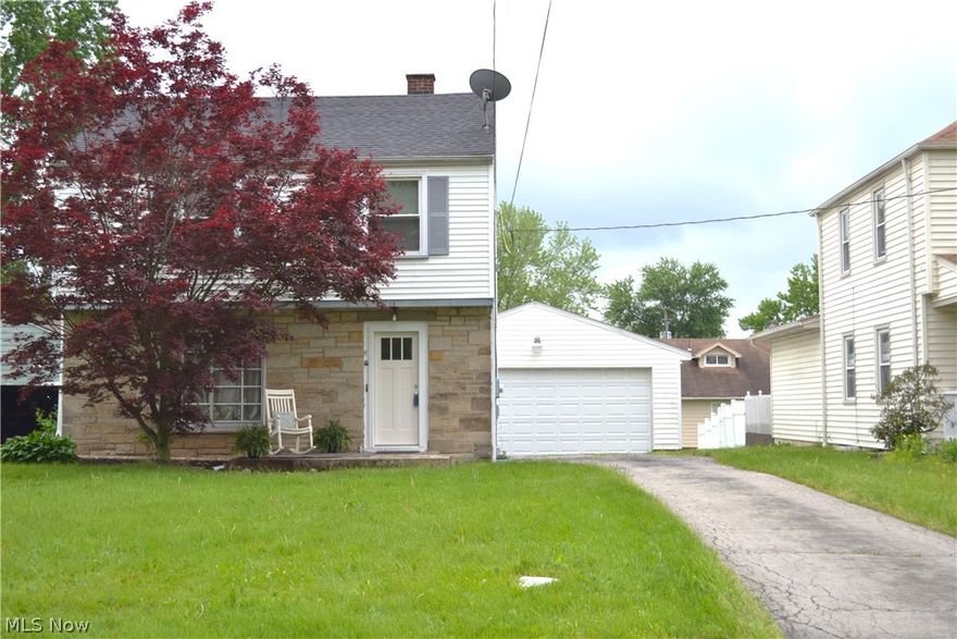 Take a tour today of this move in ready home in the heart of Boardman. This 3 bedroom home boasts lovely hardwood floors, updated roof, new windows (2020), updated electric panel. Large bedrooms with ample closet space. Large yard with plenty of entering space. Full basement with updated glass block windows (2021),