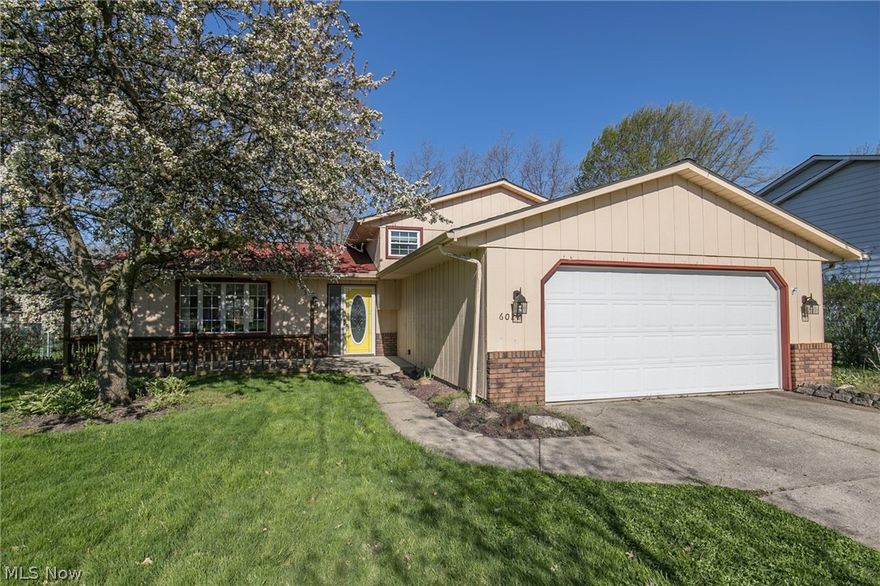 3 bedroom 1.5 bathroom extremely well maintained split level.  2 tiered deck and shed highlight the fully fenced in back yard.  Updated kitchen with granite countertop, stainless appliances, and large eat-in area.  Living room with tons of natural light from the bay window.  Lower level offers huge family room with wood/laminate flooring and woodburning fireplace with blower.  Half bath and lower level off the family room.  3 spacious bedrooms and full bathroom on the second floor.  2 car attached garage.  New roof in 2019!