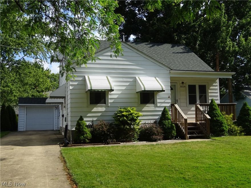 Move right into this updated Cape Cod!  Updates include Roof, Furnace & Air in 2006.  New Doors, Storm Doors, and Windows in 2007.  Kitchen Cabinets in 2008. 
New Hot Water Tank in 2017.

Appliances included are Gas Stoves Both in Kitchen and Basement.  Washer and Dryer.