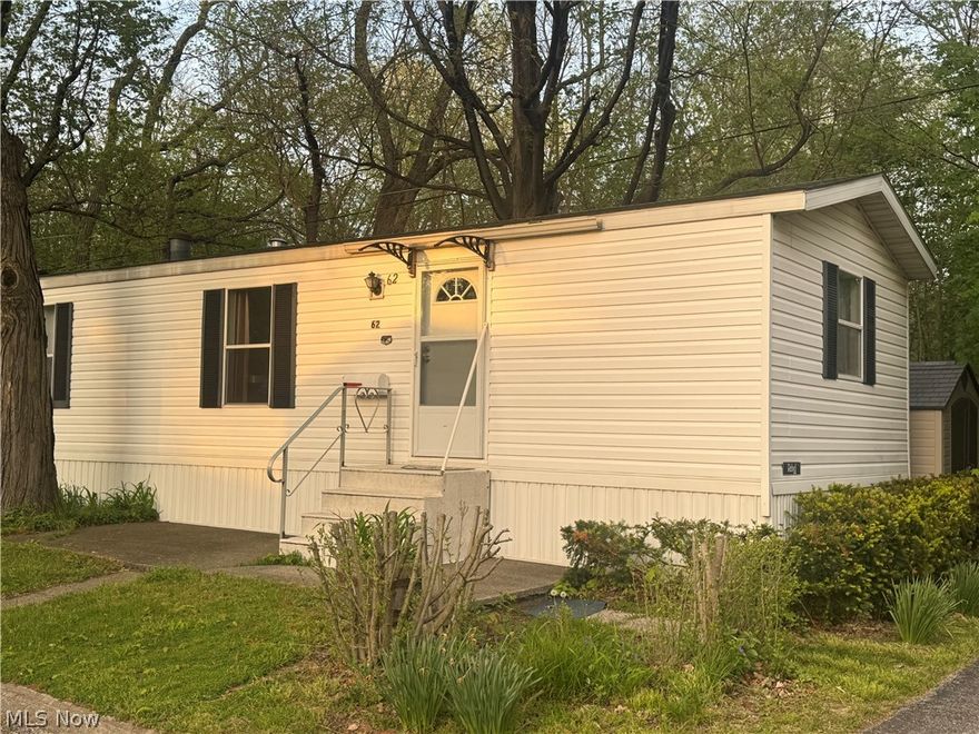 Great opportunity in this 55+ community of Avenue Woods! This delightful 2 bed 1 bath mobile home is not just a house; it's a ticket to a lifestyle brimming with convenience and charm located close to shopping. Step inside to discover a spacious living room that's perfect for entertaining or simply lounging in comfort. The open layout seamlessly connects to the eat-in kitchen adorned with beautiful oak cabinets, where culinary adventures await. In the oversized primary bedroom you will find a large closet and ample space to stretch out and relax after a long day of exploration in the community. No need to worry about chilly nights  thanks to the newer heat tape under the home. Also with a forced air furnace with the ability of adding central air conditioning. Outside, enjoy relaxing on the deck to enjoy your yard with a shed, revel in the ease of maintenance with lot rent at a mere $415 monthly, which includes the perks of trash and snow removal. Built in 1993, this home exudes timeless appeal while offering modern comforts that cater to your every need.