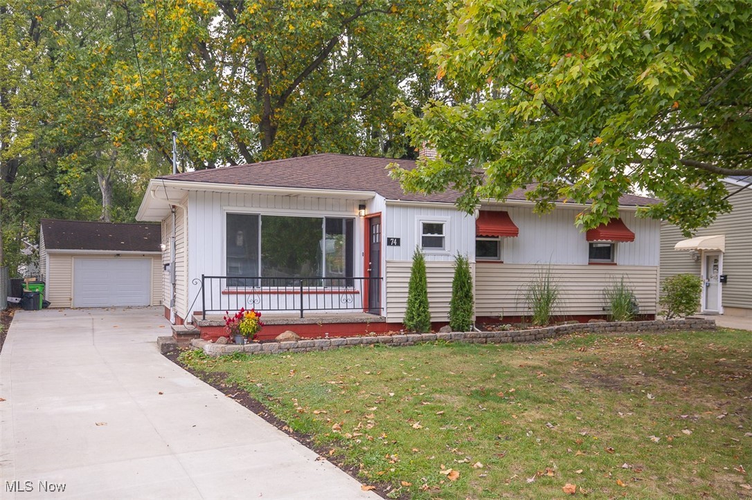 This stunning 3-bedroom Ranch located on a quiet street in the desirable community of Berea is a more or less a dream come true. As you enter this fully remodeled home you are invited into the large living room decorated in neutral warm tones. While appreciating the space you will admire the large picture window, brand new carpet (2025). Continue on to a new dining room and beautiful kitchen, along with attractive stainless-steel appliances (Stove - 2025, Refrigerator - 2025, Microwave - 2025, Dishwasher - 2025), lovely new cabinets with soft close drawers, many pull out shelves and stainless steel cabinet hardware, a large pantry cabinet and views to the large, scenic back yard. Continue down the hall to find 3 generous bedrooms with ample storage and plenty of windows providing an abundance of natural light, privacy and a modern clean look. Completing this main level is a full bath (2025) shower tub combination, new LTV floor and beautiful. Head downstairs and find an equally impressive lower level. The large, finished space is big enough for you to dream and personalize with endless possibilities. This level also offers a laundry room and an plenty of storage and another full bathroom that has been completely remodeled (2025). Head outside and find a large, tree covered yard wide a brand new concrete driveway (2025) , 1 1/2 car garage and a great deck/patio for outdoor entertaining. As an added bonus, a screened in carport can be used as additional space to sit and enjoy the Ohio seasons. This home has everything you are looking for and is also just a short walk to the MetroParks, campus and everything Berea has to offer.