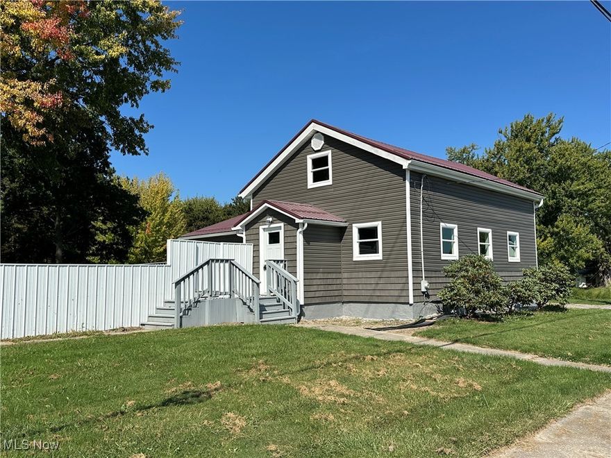 Total Home Remodel on 1.86 Acres in Conneaut, Ashtabula County rural area. This beautifully upgraded house offers the perfect blend of modern luxury and peaceful country living, all on a spacious 1.86-acre lot. Property Highlights: Spacious First Floor Master suite. This house has 3 bedrooms total, 2 full bathrooms, and a half bathroom upstairs. Featuring sleek vinyl/LTV flooring throughout. With a New HVAC System, Air Conditioning system and Water Tank. 
Enjoy your own private oasis on your back patio while nature seasons change. Relaxation while you watch the kids on bikes or other outside activities. Recent Upgrades and Improvements include a new HVAC system, plumbing, electrical panel, hot water tank, steel roof, and electrical system ensuring peace of mind and energy efficiency. General Home Inspection and Septic Inspection: Completed on 9/15/2025 with most noted items addressed, providing a smooth transition for your new home. Prime Location for Great Country Living just 15 minutes to Lake Erie, Covered Bridge Pizza and Village Green Golf Course. Enjoy the tranquility of rural living with easy access to local amenities.
Enjoy the tranquility of country living with easy access to local amenities around the county. This exceptional house offers the perfect combination of modern amenities, outdoor living, and serene surroundings. Home comes with a Full Home Warranty that covers all the extras. Don't miss your chance to own this remarkable property! Schedule your private showing today!