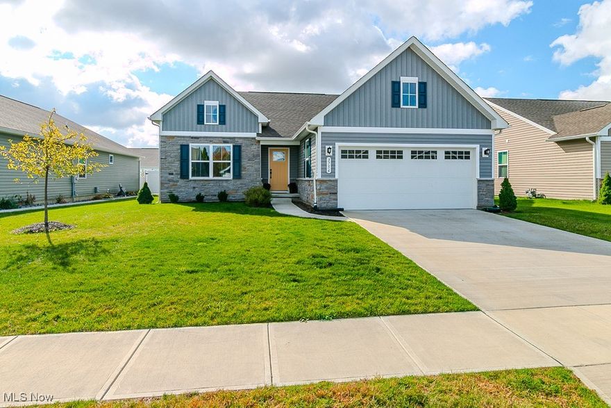 Beautifully Appointed Hidden Village Ranch!
Just two years young, this stunning home showcases an open-concept design, thoughtful upgrades, and custom touches throughout. The split floor plan offers privacy for the primary suite, while two spacious bedrooms and a full bath sit conveniently on the opposite side of the home.

Abundant windows fill the space with natural light, and the neutral décor creates a truly move-in-ready atmosphere. The owner spared no expense—featuring upgraded cabinetry, countertops, and flooring, along with custom curtains, blinds, and wainscoting that add a layer of sophistication.

The expansive living room and kitchen combination provides the perfect setting for entertaining or everyday living. Nestled in a quiet, friendly neighborhood, this home blends modern comfort with timeless style and is ready to welcome its next owner.