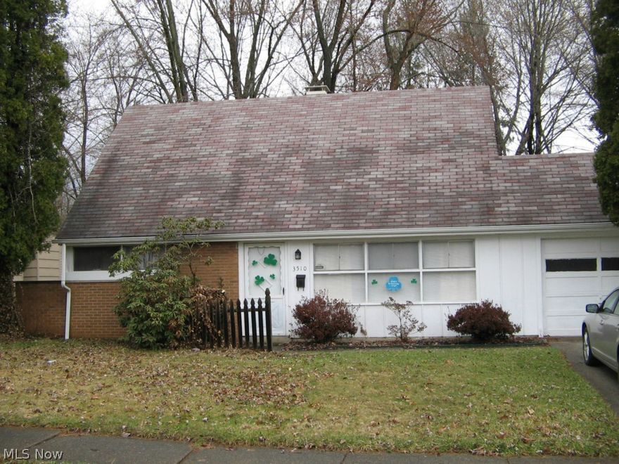 3-4 bedroom home with 2 full baths, 1 car attached garage. roof approximately 10-12 years old furnace and haot water tank were both replaced 2 years ago. some remodling and updating has been done. Would make great home or Rental property.