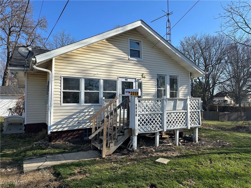 Nicely updated ranch home close to shopping, dining, and more. New carpeting 2025. LVT flooring in kitchen and bathroom with updated cabinets and vanity. Unfinished basement awaits your creativity. Detached garage and above ground swimming pool.