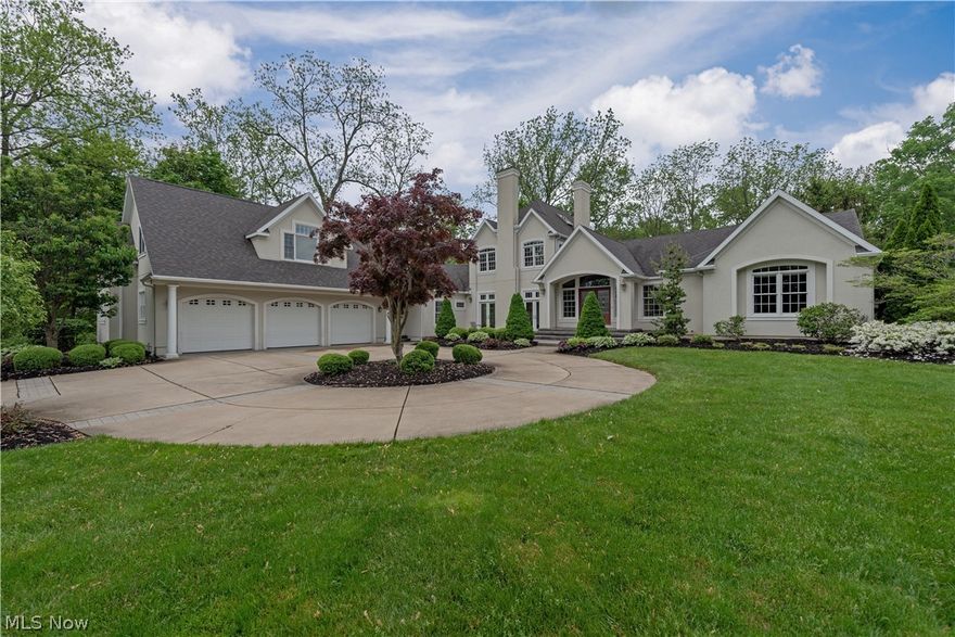 Situated on a private corner lot, this stunning contemporary-style home in Huron is sure to take your breath away! As you step inside, you will be greeted by the gorgeous great room which features sleek hardwood floors and a fireplace. Off of the dining area, the lovely sunroom opens to the deck, where you are sure to enjoy barbecues and summer gatherings. The spacious kitchen boasts white cabinetry, granite countertops, an island with a breakfast bar, a full complement of appliances, and a picture window with a window seat. The family room features a second fireplace and a wall of windows that illuminates the room. The luxurious master suite features his and her walk-in closets and a beautiful en-suite bath, complete with double vanities, a soaking tub, and a step-in shower. A second bedroom with an en-suite bath, two half baths, and a convenient laundry room complete the first floor. Upstairs, you will find two spacious bedrooms and a jack-and-jill bath with double vanities. This hom