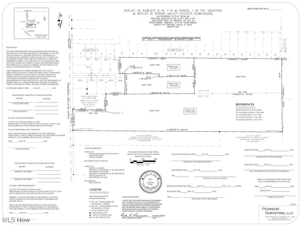 V/L Approx 14 Acres Cobb Drive #UPPER, Streetsboro, Ohio image 3