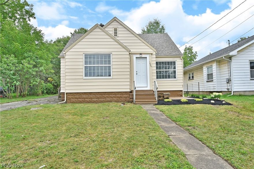 Freshly renovated and move-in-ready, this wonderful Warren Cape Cod is just what you’ve been looking for! With its spacious three-bedroom layout and a detached two car garage, this home checks all the right boxes. The charming exterior is accented with thoughtful landscaping as the corner front patio creates a unique warm weather gathering, just off the front porch. Step inside to find a closet filled foyer as the hardwood flooring transitions into lush carpets. The sculpted archway leads into a brightly lit living room, awash in natural light. Around the corner, an equally illustrious dining area resides before a large picture window that casts its gaze into the tastefully updated kitchen. Here, granite countertops pair with stainless appliances for a smart, sleek feel. A pair of inviting first floor bedrooms surround a lovely full bath with tiled wall trim and a shiplap accent wall behind the vanity. Upstairs, the third loft bedroom enjoys a white picket lined stairway, scenic dormer
