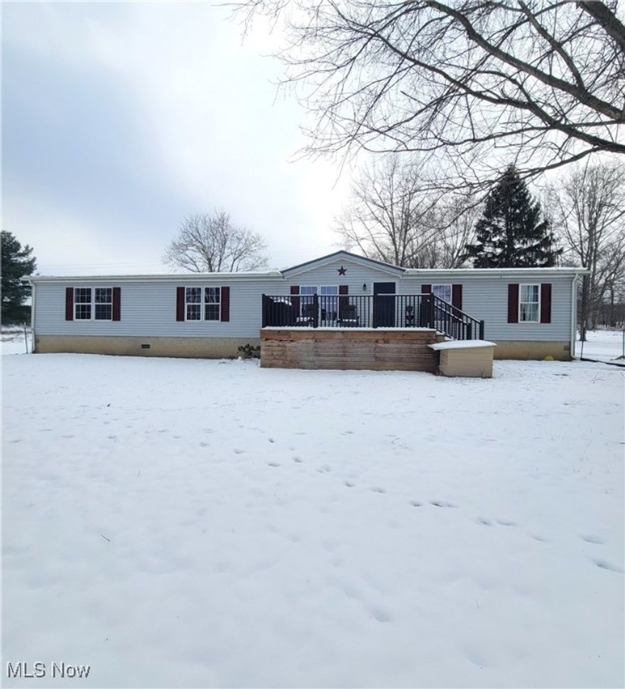 Discover this beautifully updated ranch-style home that offers the perfect blend of comfort and functionality, set on a spacious 1-acre lot. Recent upgrades include a 2023 water softener, metal roof, Forever Air heater/AC with heat pump, new electrical panel, main ductwork, pressure tank, and pool electrical box. Additional features include LVT flooring installed in 2020 and brand-new carpet in two bedrooms (2023). The spacious master suite offers a walk-in closet, an ensuite bath with a double vanity, soaking tub, separate shower, and tile flooring. The open floor plan provides a bright living space with three additional bedrooms and a full bath thoughtfully located on the opposite side of the home. Step outside to enjoy the swimming pool, perfect for relaxation, and take advantage of the impressive 30x40 steel garage equipped with 220-amp service—ideal for vehicles, hobbies or storage. Located on a quiet dead-end street, this property offers privacy, comfort, and convenience. Don’t miss out on this updated gem—schedule your showing today!