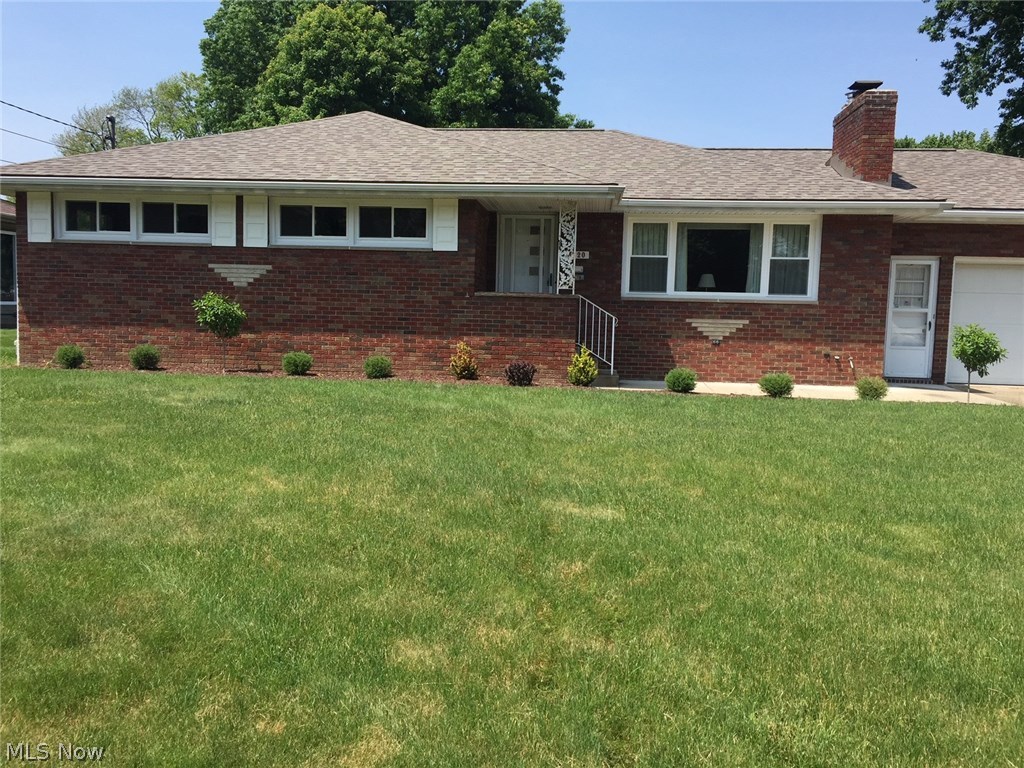 BEAUTIFUL BRICK RANCH!!! This OUTSTANDING HOME has been maintained inside and out. BRAND NEW ROOF SHINGLES in 2018! BASEMENT PROFESSIONALLY WATERPROOFED in 2018! NEW LANDSCAPING and Front Sidewalk in 2018! New Vinyl Tilt Windows in 2017! The MAINTENANCE has been done for you! Featuring Living Room with coved ceiling and sandstone FIREPLACE; Formal Dining Room with crown molding and chair rail; Kitchen with handmade oak cabinets, Dinette area and all appliances; Master Bedroom with two walk in closets; Two Additional Bedrooms with large closets; Full Bathroom; Rec Room for relaxing; Laundry with washer, dryer and utility sink; Bonus Room; Storage Room; Dark Room with sink; Full Bathroom; Workshop; Fruit Cellar and attached Two Car Garage. The interior has been freshly painted and this property is very clean! Additional newer items include: hot water tank in 2015, furnace/central air in 2011 and electric box in 1998. Call TODAY to view this WELL MAINTAINED home located on a DE