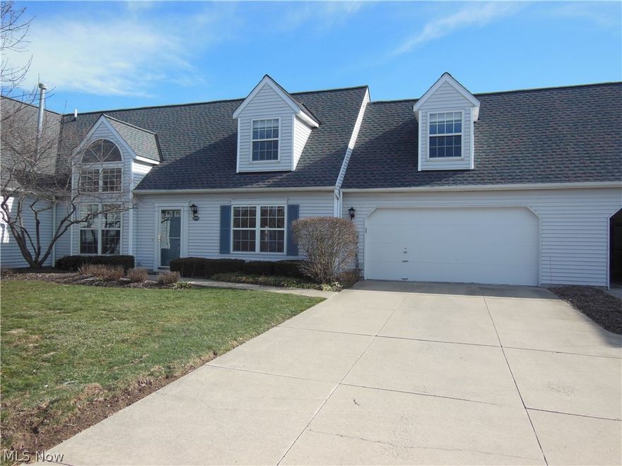 Fantastic opportunity that will WOW you when you enter! The vaulted ceilings and large picture window lets the sunshine in highlighting the spacious open floor plan. The enormous living room will accommodate any sized furniture and leads to the dedicated dining room. The fully applianced galley kitchen has pantry, updated modern backslash and offers an additional eat-in space with vaulted ceilings, tons of windows and a slider that leads to a private patio. Main floor also features a first floor bedroom with double windows with  a walk-in closet and an additional full bath. Main floor laundry connects to the 2 car attached garage that offers additional storage. The second floor is offers a true master retreat! Four closets, tons of windows, dedicated bath and so much space you’ll never want to leave! The second story also provides a spacious loft for that second living space that features in floor electrical outlets for easy furniture placement. The options are unlimited! Additional up