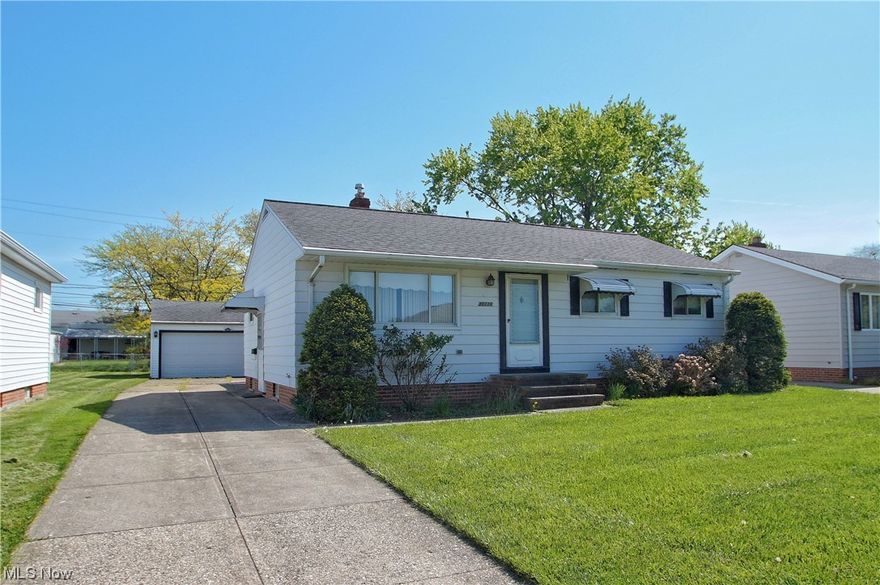 Is this price too good to be true? Kind of. Estate Sale, buyer must ESCROW for Willowick Sewer POS. Contact agent for info on this! HOWEVER! Do you need TRUE 1 FLOOR LIVING? This is the home for you! First floor has a large addition on the rear that incorporates a second family room, laundry room as well as a master bathroom! Do you still want storage? This home has a FULL BASEMENT that is perfect for storage! 3 bedrooms, 2 full bathrooms, large kitchen, dining area, living room AND Family room! 2 car detached garage! Super close to Manry park with walking, pool and playground! This is PERFECT for the RIGHT buyer. Not many other homes in Willowick have a floorplan as perfect as this for true one floor living! Let's make this your new home TODAY!