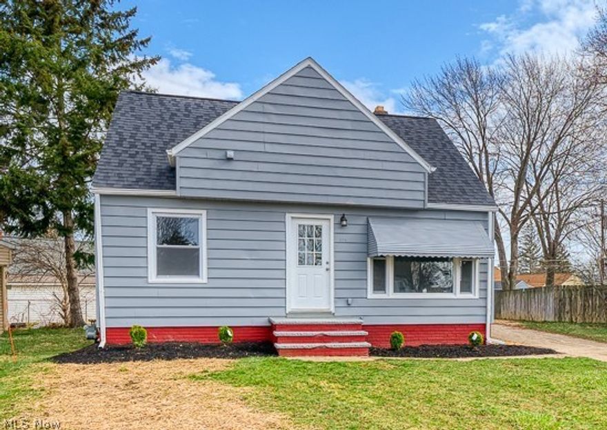 Fabulous fully renovated 3 bedroom and 2 full bathrooms Bungalow in Kamms Corner. More than beautiful cosmetics throughout, this gem has a brand new roof, (full tear off!), new windows, new furnace, A/C, plumbing, all new electric panel and wiring throughout - there is no knob and tube! Not enough?  How about a brand new 2 car garage!  Beautiful new cosmetics throughout!  Two bedrooms & full bathroom on the first floor and extra large master bedroom upstairs with a new full bathroom addition.  Clean, dry & bright basement with a new sump pump and fully transferable warranty.  All on a private cul-de-sac street.  Shopping & Dining & Highway Access in every direction.  Oh Home Sweet Home!!