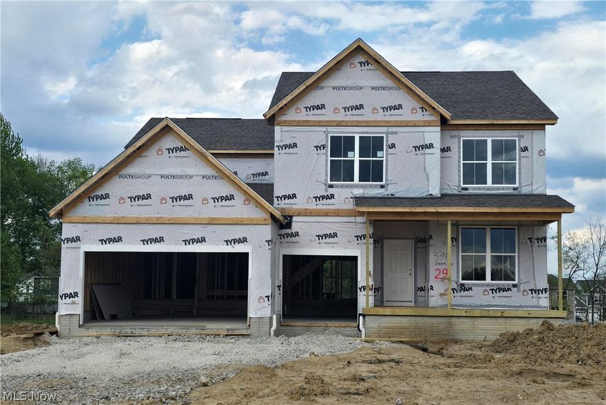 Stunning brand-new home in Millers Landing ready for its new owners this summer! Featuring a gourmet kitchen with built-in appliances, open space & natural daylight, perfect for hosting, entertaining and ideal for everyday life. Home includes quartz on all countertops, LVP flooring, adding elegance and durability, while a spacious mudroom and abundant storage ensure effortless organization. Owners room is privately tucked back on 2nd floor with breathtaking bathroom and large walk-in closet. A loft, 3 additional bedrooms with walk-in closets, full bath, and convenient laundry makes the 2nd floor a dream come true! Additional highlights include a 3-car garage, covered front porch, and daylight basement windows with 9’ ceilings.