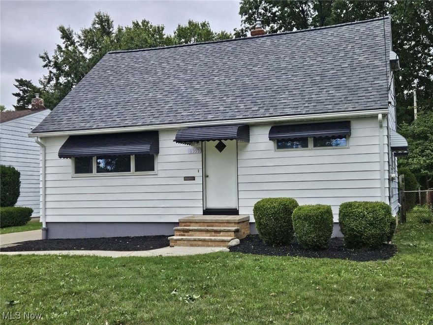 Welcome to this updated 4-bedroom, 2.5 bath Cape Cod home nestled in the heart of Brook Park! Boasting new renovations and ample space, this home is perfect for those seeking a move in ready home. Fresh paint, updated flooring and new light fixtures throughout most of the the home. Upon entry, you'll be greeted by the cozy living room, ideal for relaxing evenings or entertaining guests. The adjacent eat-in kitchen offers a delightful space for enjoying meals together, with plenty of room for culinary creativity with brand new white cabinetry, stone countertops and a subway tile backsplash. The main level also features two bedrooms, providing versatility for guests, home office, or whatever fits your lifestyle needs. Completing the main floor is an updated full bathroom, ensuring convenience for all occupants. Venture upstairs to discover two additional bedrooms and a convenient half bath, offering privacy and functionality. Downstairs, the spacious basement presents endless possibilities, equipped with a newly carpeted recreation area, a full bathroom, bonus room that provides plenty of storage, and separate laundry area. Step outside to the wooden deck, perfect for sipping morning coffee or enjoying the fresh air. The 2-car detached garage offers ample parking and more storage space. This home is ready for you to move in! Don't miss your chance to make this Brook Park gem your own!