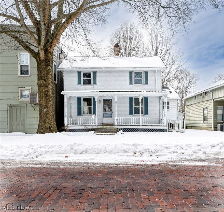 Welcome to this 3 bedroom 1.5 bath home located on a beautiful brick road in Marietta Ohio. This is a great opportunity to have an immediate move in ready home and also be able to bring instant value to your future. This home is full of potential and waiting for the new owners to bring their own personal touch to each room! Outside there is a spacious driveway for off street parking, a small low maintenance yard, plus a front and back porch to enjoy your morning coffee on. Inside you will find a spacious living room, kitchen and dining room all with enough space to create beautiful welcoming rooms. There is also a laundry area, bedroom and full bathroom all located on the main floor as well. Upstairs you will find 2 additional bedrooms and a half bath. Lastly, the basement of the house could be a perfect place for all of your storage needs. Come view this freshly painted and clean home today located at 703 6th street!