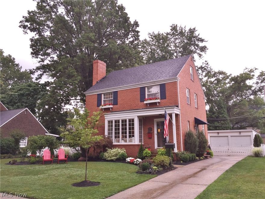 Sellers decorating flair has created a magazine ready showplace! Floor to ceiling river stones surround wood burning fireplace in living room. Quaint bayed window with cushioned seating. Dining room has corner china cabinets, wainscoting, tray ceiling & reproduction antler chandelier. Hardwood flooring continues into kitchen. Granite counters, marble back splash, Stainless Kitchen Aid dishwasher, gas stove w/double oven & range hood. Built in refreshment center includes sink, wine rack & glass hutch. Restaurant lighting & industrial style goose-neck faucets add the finishing touch. Dinette has garden style window overlooking family room. New half bath includes teak & stone sink, wainscoting & tile inlays. Beamed ceiling, exposed bulb light fixtures, whitewashed brick, new flooring & window treatments give the family room a fresh look. Hardwood flooring in all bedrooms. Master bedroom has two closets, alcove for vanity or dresser & sparkling chandelier. Walk up attic could be finished.