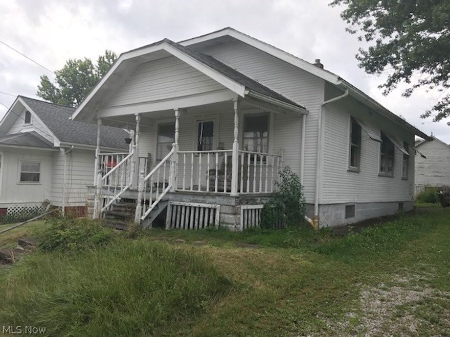 Ranch home with 2 beds and 1 bath, according to Auditor's website. Selling as is with seller making no repairs. Curb offers only as home is occupied.