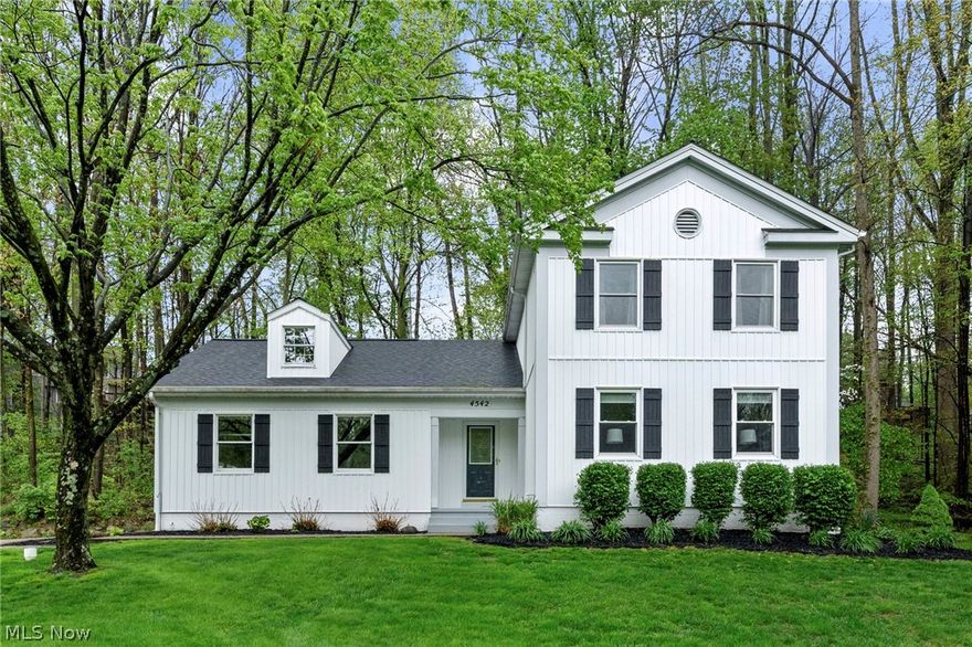 Beautiful Colonial on a quiet cul-de-sac in Revere School District, with a 3 car garage. The back deck overlooks the nearly 1 Acre treed back lot where you can relax. This home boasts numerous updates including new roof (complete tear off) and vinyl siding in 2025. The 3 car garage was freshly epoxied in 2026 with new garage door opener in 2024. Updated hot water tank 2025 and well pump 2025. All bathrooms were updated between 2022-2024. It has fresh paint and baseboards throughout. New carpet in living room, steps and hall in 2024. New washer and dryer in 2023 as well as new windows in 2023. This home also offers easy highway access and is minutes from shopping/ restaurants in Montrose and Fairlawn. Don't miss your opportunity to call this place home!
