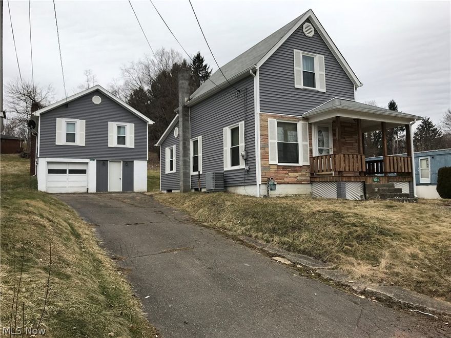 Updates, Updates, Updates! 

506A – This 4 bedroom two story home features new front entrance door, new back door, new full-view front & rear storm doors, new windows, new siding, new seamless gutters, gutter guards and downspouts, new aluminum awning over back entrance, new breaker box, new high efficiency gas furnace and new central air! Electric stove stays.

506B – Detached garage apartment or in-law suite with 2 bedrooms, living room, kitchen, bath, garage and basement that features new roof, new windows, new siding, new seamless gutters, gutter guards and downspouts, newer breaker box, new oil furnace, 2 new oil tanks and a newer electric hot water tank! Electric stove, microwave and 2 window A/C units stay.

506A has 1,172 finished square feet and 506B has 624 finished square feet for a total of 1,796 square feet of finished space.

Sellers are retaining gas, oil and minerals rights.

Hurry! Don't miss out on this unique property. Call today to schedule your viewing be