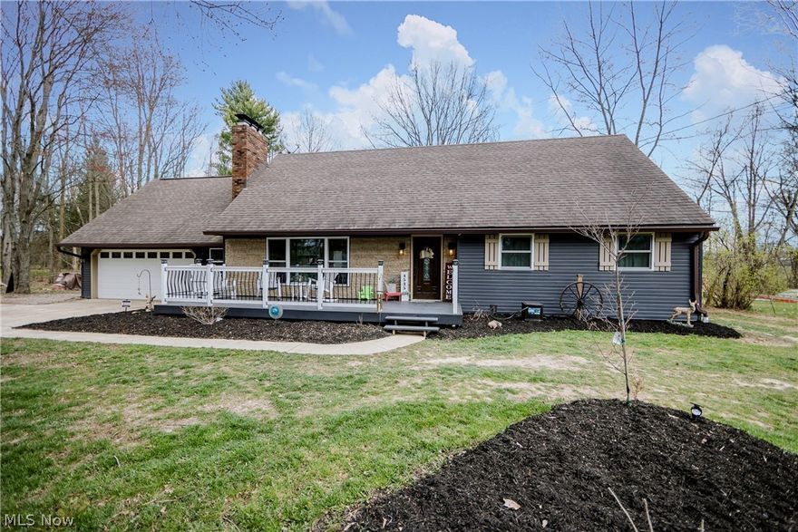 Dont't Miss Your Opportunity to Own this Amazing Property Featuring Two Parcels For a Total of Almost 8 Acres with a Updated, 3 Bedroom 2 1/2 Bath, 2000 Sq Ft Home!  Recent Updates Include: New siding (2019), New Windows (2017),  New Gutters (2017), New Furnace (2018) , Converted to Natural Gas (2020), New Stove, Dishwasher, Microwave (2018),  Updated Mater Bath and Walk in Closet (2020), New Aerator for Septic (2021).  Purchase  now and Enjoy the 8 Acres Yourself or Sell the Additional Parcel.  This Wooded Property is a Rare Find and comes Complete with a Pond in the Back as well as a 24x32 Pole Barn and Three Additional Sheds. A Home Warranty Offers Extra Piece of Mind.  The address of the second parcel which is vacant land is 4561 Vandemark.  Call Today for a Private Showing!