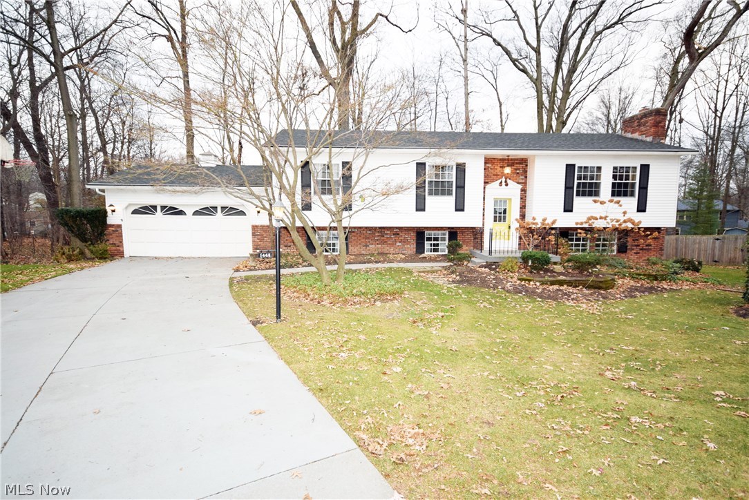 Must see updated and well maintained home with a great cul-de-sac setting and Stow schools! Spacious kitchen with new porcelain tile floor (2015). Newer stainless appliances, and corian counter tops! Living room features a gas fireplace with barn beam mantel. The first floor boasts a formal dining room, full updated bath, and three bedrooms! Lower level has the fourth bedroom with built in shelving and another full updated bath. The huge family room has a gas fireplace, bar and mini fridge perfect for entertaining. Enjoy the private park like setting in the newly carpeted sun room that also features new windows, or on the three level deck. KOI pond with fountain and shed complete this beautiful landscaped backyard. No worries with this home, gutter guards help keep debris at bay, security system and America's Preferred Home Warranty. Other updates include fresh paint and some carpet (2015), new furnace (2012), and a new roof in (2012)! Don't miss out, take advantage of low inter