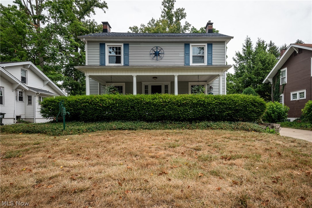 Meticulously maintained home located on park-like street! This spacious 4 bedroom home is clean and move-in ready. Main level has new luxury vinyl flooring through out foyer, living room, dining room and kitchen. Original woodwork is in beautiful condition. Bright and updated kitchen with small breakfast nook and updated half bath. Screened in porch over looking peaceful backyard. Large living room off of foyer that welcomes lots of friends and family, fireplace and built ins, french doors to the second floor. Upstairs are 4 spacious bedrooms and an updated full bath with walk in shower. Beautiful front porch and large over-sized 2 car garage. Loads of storage space and lots of improvements showcase this historic home. Siding and windows 2001, Roof 2017, furnace and AC approx less than 10 yrs, Upstairs bathroom 2017, kitchen backsplash and 1/2 bath tile 2020, Luxury vinyl flooring 2021. Conveniently located and move in ready!