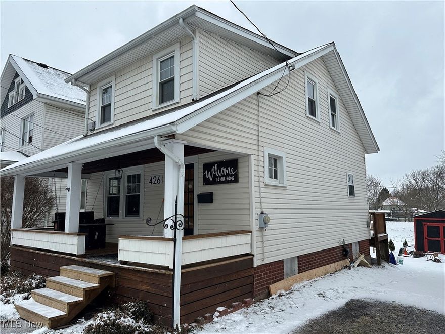 Great home in town, walking distance to The Kroc Center. bowling, Dollar Store, Gas Stations, YMCA, Bank,, Etc. Not too far from downtown restaurants, or pharmacy. In 2022, kitchen, floor coverings, first floor laundry and 1/2 bath, lighting replaced. Interior painting is all done. 2024 replaced wood on front porch and back deck. 2025 upstairs bathroom remodeled.