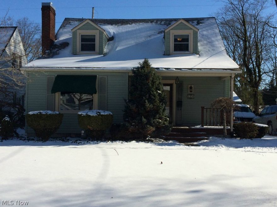 This Cape Cod home has truly been redone top to bottom.  All major upgrades have been done.  New Roof, Furnace, C/A, water softner, and Pella double pain windows.  The kitchen was remodeled while leaving some of the 1942 charm.  It features custom built cabinets, sliding storage and stainless steel appliances.  The dining room has french doors leading out to the back deck and a wine closet.  First floor  has refinished hardwood floors and an updated half bath.  Upstairs has 3 bedrooms and a remodeled bath.  There are hardwood floors beneath the carpets in the bedrooms.  There are also stain glass windows in several rooms that will stay with the house. The laundry room in the basement is outfitted with 2 washer dryer hookups and an extensive closet system that allows for additional storage space.  The basement also features a play room, workshop, storage and a paint closet. Outside the owners have relandscaped.  A portion of the deck is covered and was extended and restained last summer