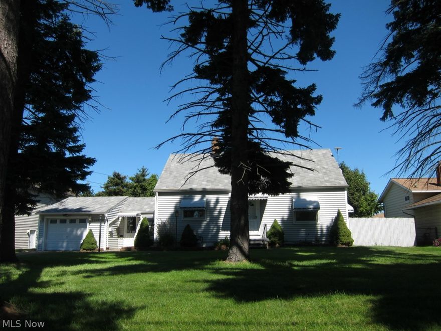 This Cape Cod is clean and well maintained!  Enter this spacious and airy cape/bungalow through an attached 8 x 10  breezeway that leads into the kitchen or to the rear yard.  This fantastic buy offers a first floor master bedroom and an open living room. There is an additional family/great room with fireplace and bar that  could be easily converted to a huge master bedroom with private rear entrance overlooking a private fenced yard.  The large kitchen opens to a dinette, has loads of counter space, lots of natural lighting and has Jenn-Air range, trash compactor, dishwasher, disposal and refrigerator.  Second level consists of a large dormer which adapts to 2 bedrooms easily with dual cedar closets.  Completing this offering is a full basement with a workshop, and laundry area and half bath.  Many major items have been improved upon/updated, including: electrical; hot water tank; windows, doors, furnace and air conditioning (9 years); and Squires roof (approximately 10 years).  Close