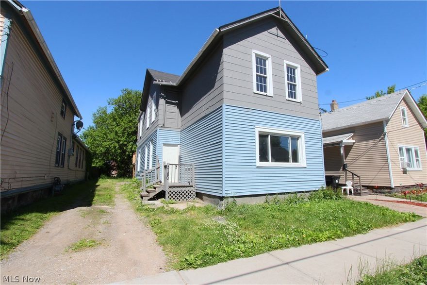 **BEING SOLD "AS-IS", FULL PRICE OFFERS ONLY** Must purchase both homes, second home at 3187 WEST 44TH ST.  THAT IS A DUPLEX.