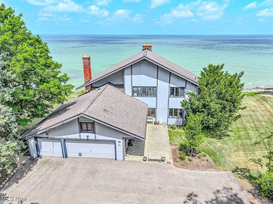 THIS could be THE PLACE!  Welcome to your dream lakefront home nestled on the shores of Lake Erie! This expansive 3,866 square foot residence offers breathtaking water views, private access, and sits on an impressive 1.79-acre lot just minutes from the Mentor Harbor Yacht Club.  
Built in 1960, this elegant home has been beautifully maintained and features:
4 spacious bedrooms & 3.5 bathrooms
A finished basement, perfect for entertaining or creating a home gym
A 3-car garage with ample storage space
Classic architectural details and generous natural light throughout
An expansive yard ideal for gatherings, gardening, or just enjoying serene lakefront sunsets
Whether you're hosting summer gatherings or seeking peaceful waterfront living, this property provides the space, setting, and lifestyle you've been waiting for.
Prime Location: Close to dining, boating, and outdoor recreation, with easy access to downtown Cleveland and surrounding Lake County amenities.