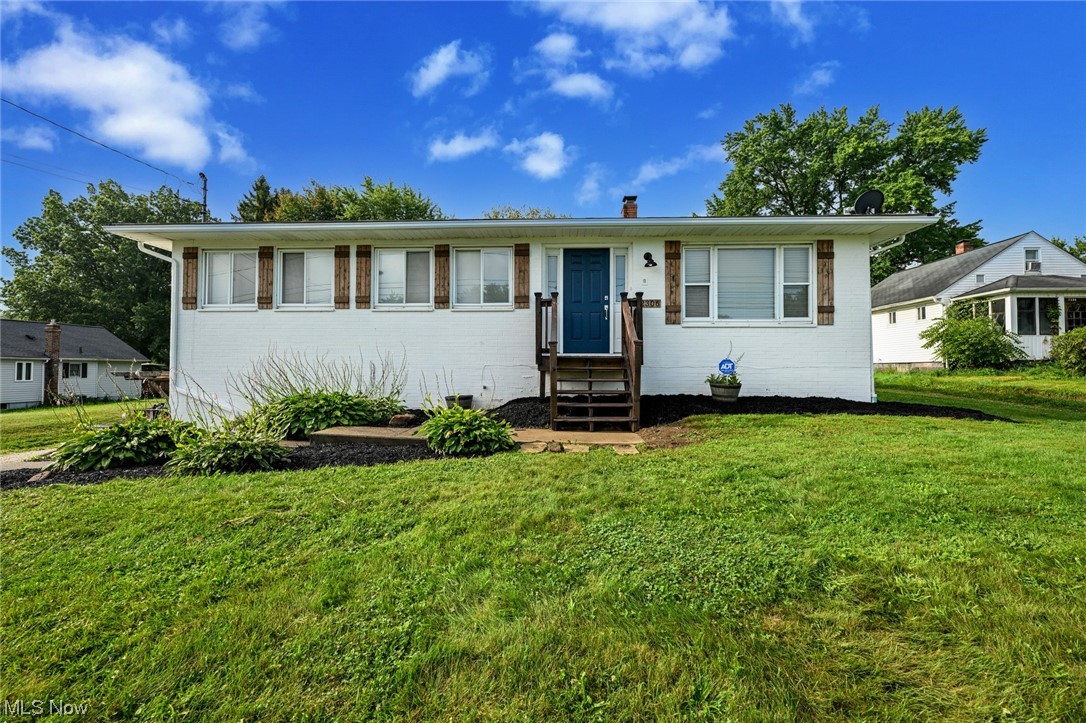 Looking for a property that has that has updated feel with endless options? Then this is the home for you. Brick Ranch that offers 4 Bedrooms, Finished Basement and 2 Car attached Garage. The house sits on a half-acre lot, with a fenced in area, outbuilding with greenhouse, and a paver/gravel area perfect for a patio set and playground! complete with a workshop area just off the garage that has water, electric, and heat. When you enter through the front door you will find a spacious and open living with a fireplace that has ship-lap wall, dining room area, and kitchen area (Refrigerator included) that has an open concept feeling along with granite countertops that outline the farmhouse sink. The 4 bedrooms on this level each offer additional options with an office area built into a wall in one room, along with a closet with storage possibilities in the master room that is a must see. Bathroom has been recently updated upstairs, along with basement bathroom as well. You will also find a 4-season room through the sliders from the master bedroom and dining room. Downstairs you will find a cozy rec room with fireplace, and laundry/mudroom area. This home is a must see and will not last long!!! Schedule you're showing today!!!!