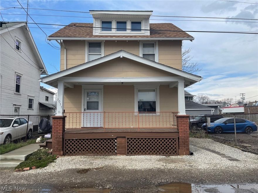 This two-story home has three bedrooms. The home has some of its original woodwork. There are blinds throughout the home. The kitchen has a range, dishwasher and a walk-in pantry. The home has a formal dining room. Living room has a fireplace that is currently not working. Three portable air conditioning units stay. Furnace and hot water heater were replaced in 2019. Large attic provides extra storage space. Basement has glass block windows with vents. Newer windows and dimensional shingle roof. Exterior of home was painted in 2021. Backyard storage shed. Relax and unwind on the covered, front porch.