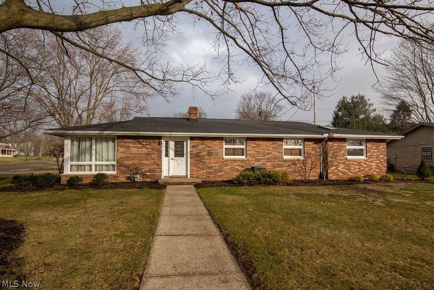This 3-bedroom, 2.5 bath brick ranch home, located near Barr elementary and Gervasi, has LOTS of updates including remodels on all bathrooms, new flooring, a newer 30-year shingle roof and a new AC. The open floor plan features a kitchen with an eat-in area, newer appliances, and ample counter space. The family room, which overlooks the 24x44 in-ground heated pool, has a fireplace that is perfect for cooler nights! The finished basement offers a rec room and office space, and the 5-car garage has its own breaker box with 200 AMP service.