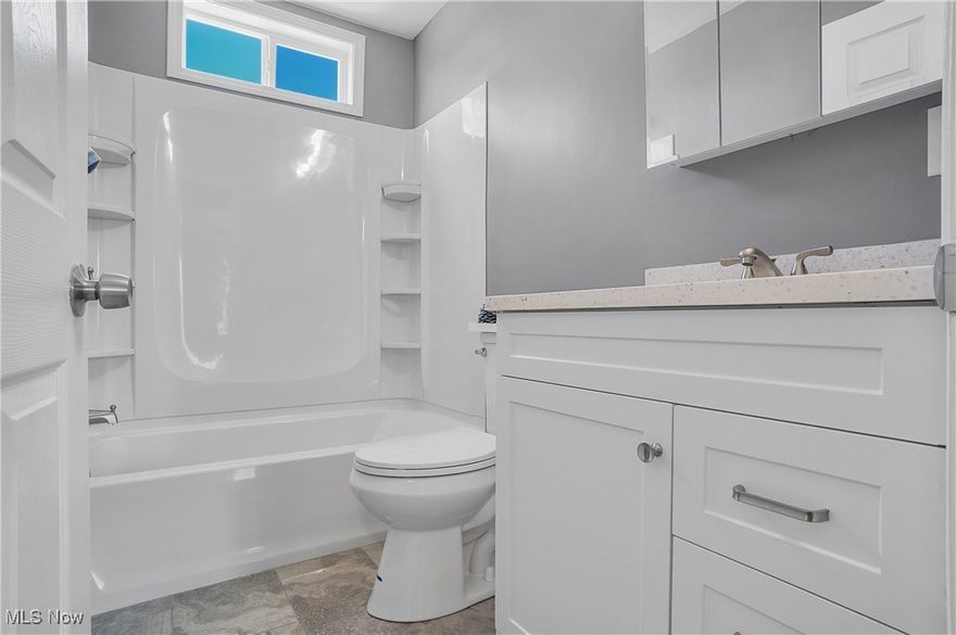 Charming Fully Renovated 3-Bedroom + Home in Akron – Move-In Ready!
Welcome to 638 Villa Ave Akron OH 44310 This beautifully renovated 3-bedroom + home offering modern updates while maintaining its original charm has had every detail of this home thoughtfully updated in 2025, ensuring a move-in-ready experience for its next owner! All finishes have been completely renovated including carpet, flooring, tile, cabinetry, countertops, vanity, lighting, paint, even the water tank & laundry tub! Great 1st floor layout with completely remodeled Living Room including modern ceiling fan, Dining Room & Kitchen, as well as the Beautiful bright Full bathroom & TWO of the bedrooms with large Primary bedroom sliding glass door to the rebuilt deck & fully enclosed back & side yard! Rear enclosed back sunroom & double carport! Additional bedroom & office area on the 2nd floor & finished lower-level bonus room previously used as a 4th bedroom, great play. media or family room.
Key Features & Upgrades all in 2025:
 New Roof & Siding – Enhancing durability & curb appeal
 New Water Heater Tank – Reliable & energy-efficient
 Updated Electrical, Lighting & Ceiling Fans – Bright & energy-saving
 New Flooring, Carpet & Tile – Stylish & low-maintenance throughout
 Fresh Paint on All Levels, Front Porch & Basement – Modern, inviting look
 New Kitchen – Featuring new cabinets, countertops, & appliances
 New Bathroom – Contemporary finishes & fixtures
 Remodeled Basement – Providing extra living & storage space
 Fully Enclosed Backyard w/ New Gates – Private & secure outdoor space
 Enclosed Rear Porch & New Concrete – Perfect retreat for relaxation
 Front Steps & Landscaping – Enhancing home’s curb appeal
 Chimney Tuck-Pointed – Long-term structural integrity
Nestled in a convenient Akron location close to parks, schools, shopping, & dining. First-time homebuyer or looking for an upgraded home, this stunning renovation is a must-see! Investors welcome wanting a turnkey rental!