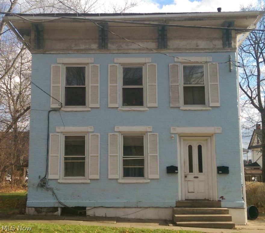 Duplex waiting for your finishing touches. Live in one unit and use the rent from the other to help pay the mortgage.  New roof and some carpeting December 2014.  Units are up-down, each has 2 bedrooms, 1 bath, living room, dining room and kitchen. Second floor unit also has a laundry room. Basement is accessible by both units and has additional washer/dryer hook up.  Access to the 2nd floor is a staircase inside the front door.  Previously rented for $450.00 each side with tenants paying their own utilities.