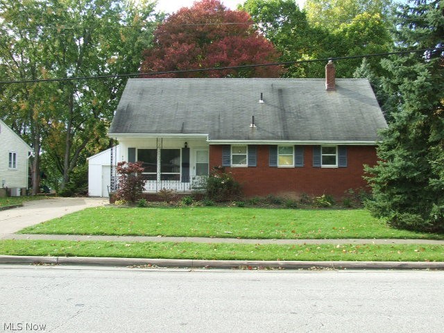 A Mid century feel in this roomy cape cod home! Open floor plan features a large, bright living area that flows directly into the dining area. The slider gives a view of the 3 season sun room with nature stone floor and a wall of sliders that open to the back yard. A door to the sunroom and to basement is conveniently located for easy access to the back yard. The kitchen appliances stay. Two first floor bedrooms have hardwood floors and share a full bath. Upstairs are 2 large bedrooms, also with hardwood floors. The master connects to the full bath shared by both bedrooms. The full basement has an extra large finished rec room, unfinished bonus room and built in storage and laundry. The beautiful private back yard is perfect for relaxation, and a neighborhood park is just a few doors down. Come and make this home your own.