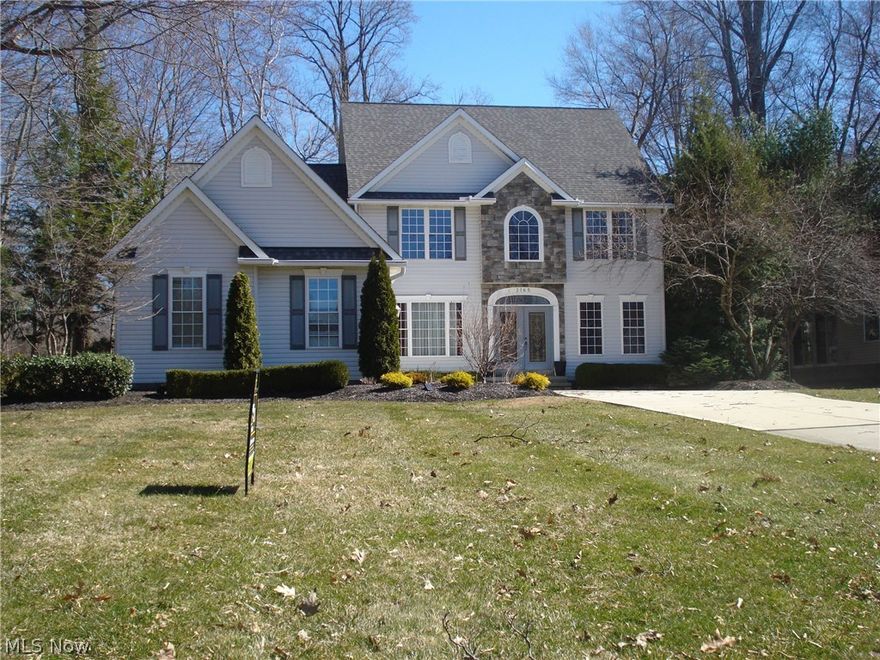 Welcome to this fabulous one owner 4 bedroom 2.5 bath Colonial with a open floor plan. The large eat in kitchen features a breakfast bar, plenty of counter space, ceramic floor and all appliances and opens to the family room with a gas fireplace and cathedral ceilings. The large first floor master suite features recessed lighting a walk in closet a master bathroom with a jetted tub and a double vanity and freshly painted with new carpeting November 2017. The two story foyer over looks the family room with a grand entrance. We have a formal dining room with a recess tray ceiling and new carpeting a formal living room with new carpeting. The upstairs you will find 3 bedrooms, full bath and extra storage. We also have a 15 x 15 room which could be used for a second floor master suite or a second floor family room which evey suites your family's needs. The full unfinished basement  is an open canvas of 928 sq ft awaiting your personal finishes.  We have  a bathroom area already framed in w