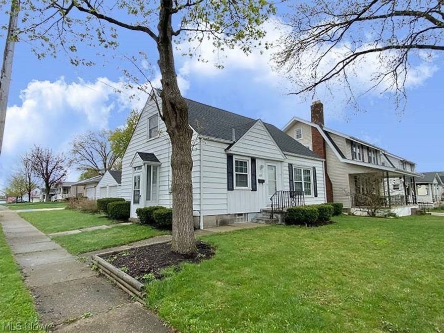This adorable Cape Cod style home in Cuyahoga Falls is ready for you to make it your home! There are hardwoods in the two main floor bedrooms and hardwood under the carpet in the living room. The updated kitchen is open to the living room. The second floor owners bedroom has an en-suite bath and walk in closet. The basement is partially finished and has been waterproofed with transferrable warranty. Behind the home sits the two car garage. This home is very close to great restaurants and shopping and is a quick drive to Route 8.