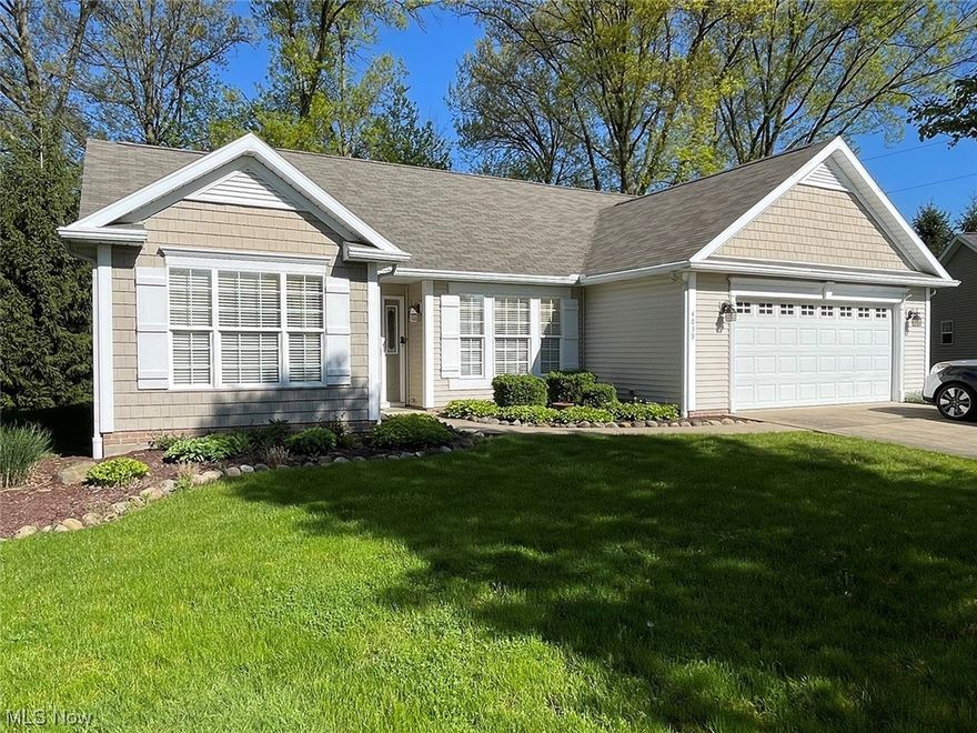 Nice 3-Bedroom, 2-Bath Ranch Home - 2-Car Garage - Quiet Condo Community - Jackson Twp. – Stark Co. - ABSOLUTE AUCTION, all sells to the highest bidder on location. ONLINE BIDDING BEGINS TUESDAY, JUNE 13, 2023 – 10:00 AM, and AUCTION LIVE ON-SITE BIDDING WILL BEGIN FRIDAY - JUNE 16, 2023 – 12:30 PM. Real estate features a well-maintained ranch home with two nice bedrooms and two large baths on the main level. The primary suite has a private bath including a garden tub & glass shower. 3rd bonus bedroom upstairs. Open floor plan design including large central living room with fireplace, sitting area, formal dining room, and fully applianced kitchen. Two-car attached garage. Laundry room with washer & dryer and wash sink. Enclosed rear patio room with wooded land in the back. Built-in 2004 with a 1,979 SF living area. Gas furnace and central air. Quiet streets with a convenient location to everything, you’ll like this home! Condo dues are $120/month (grass, snow & mulch.) The home will be