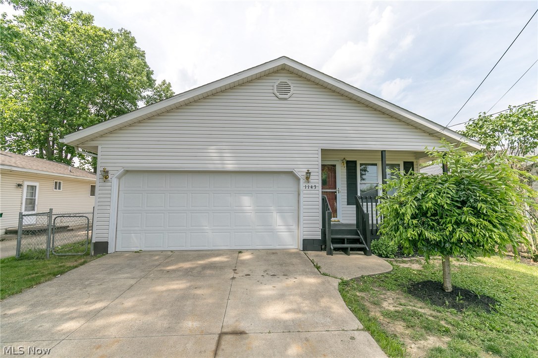 Completely renovated 3 bedroom 2 full bath ranch with a fully fenced in back yard! Enjoy the open floor plan, with complete one floor living with vaulted ceilings in the living room and kitchen. Updates include newer furnace, air conditioner, hot water tank, and kitchen appliances. The lower level is waiting for you to put your finishing touches on it. Call for your private showing today.
